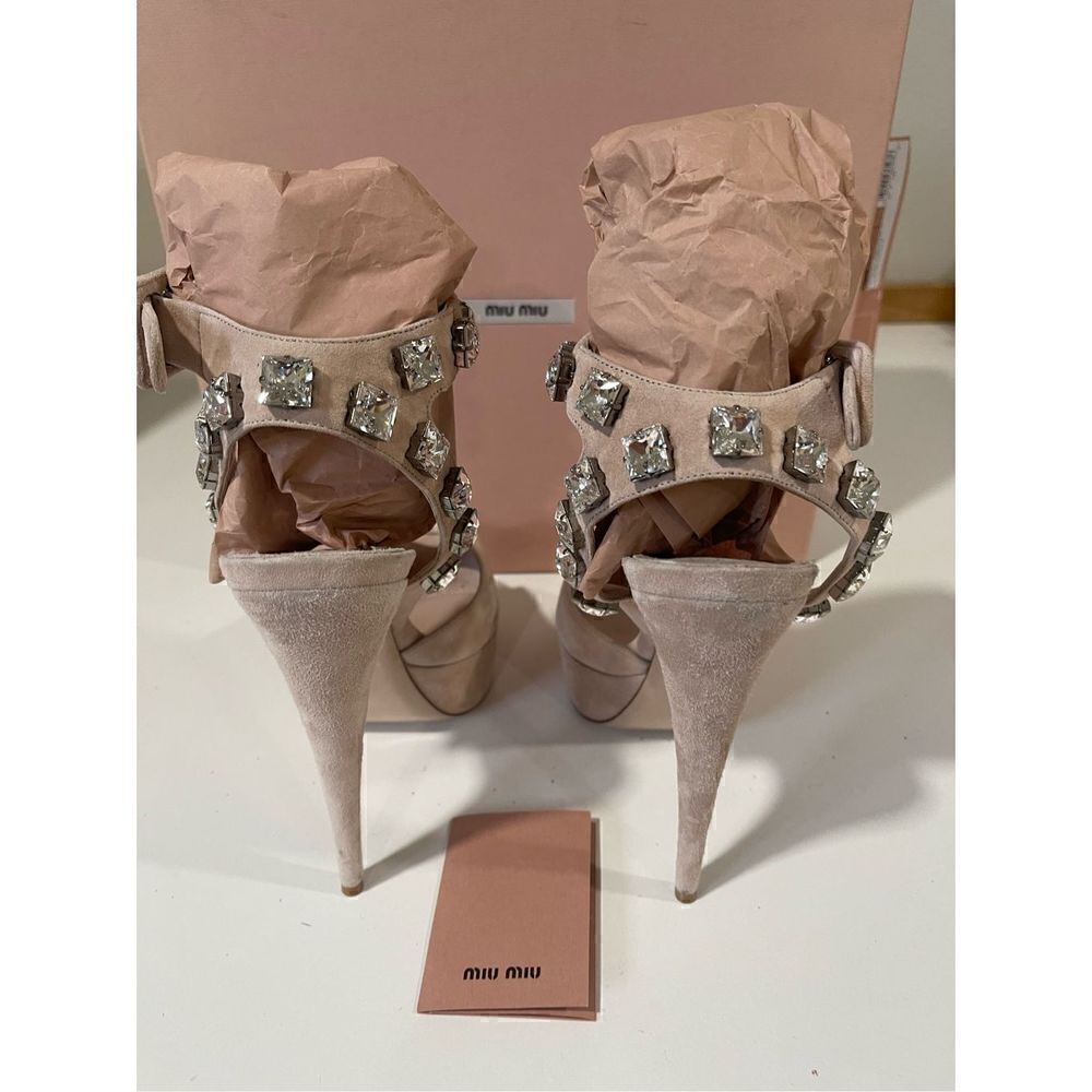 Miu Miu Platform Sandals Size 39 - Picture 7 of 14